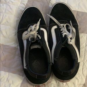 Old black vans